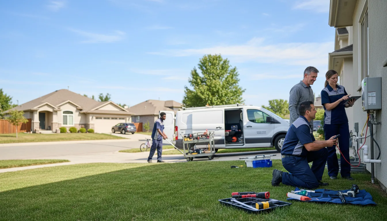 Tankless water heater service in Hallsville, MO